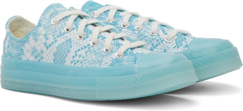 Converse Blue Golf Wang Edition Snake Chuck 70 Sneakers - Picture 2