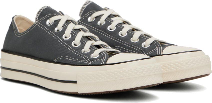 Converse Gray Chuck 70 Vintage Sneakers - Picture 2