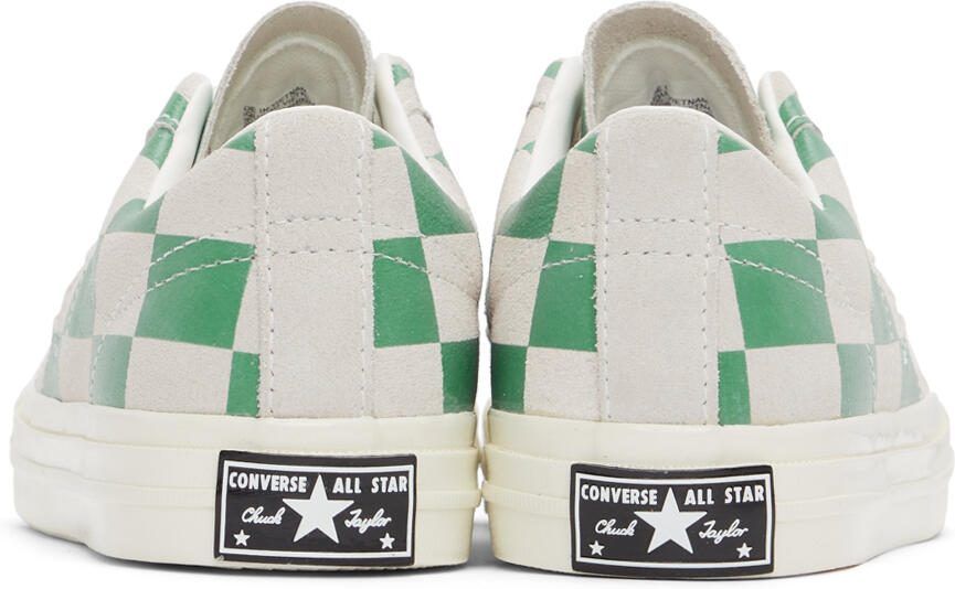 Converse Green  Grey Warped Board Sneakers - Picture 2