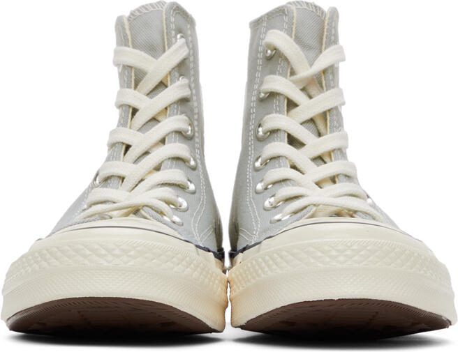 Converse Grey Chuck 70 High Sneakers - Picture 3