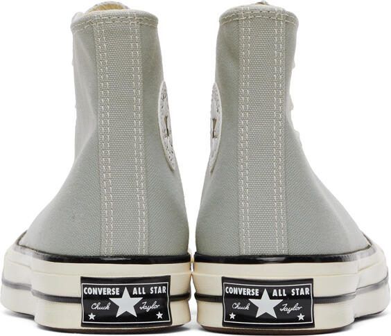 Converse Grey Chuck 70 High Sneakers - Picture 4