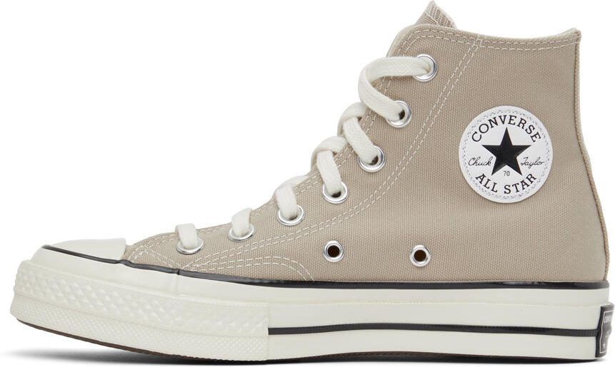 Converse Grey Chuck 70 Recycled Sneakers - Picture 4
