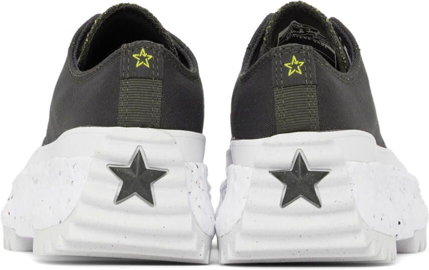 Converse Grey Run Star Hike Crater Ox Low Sneakers - Picture 2