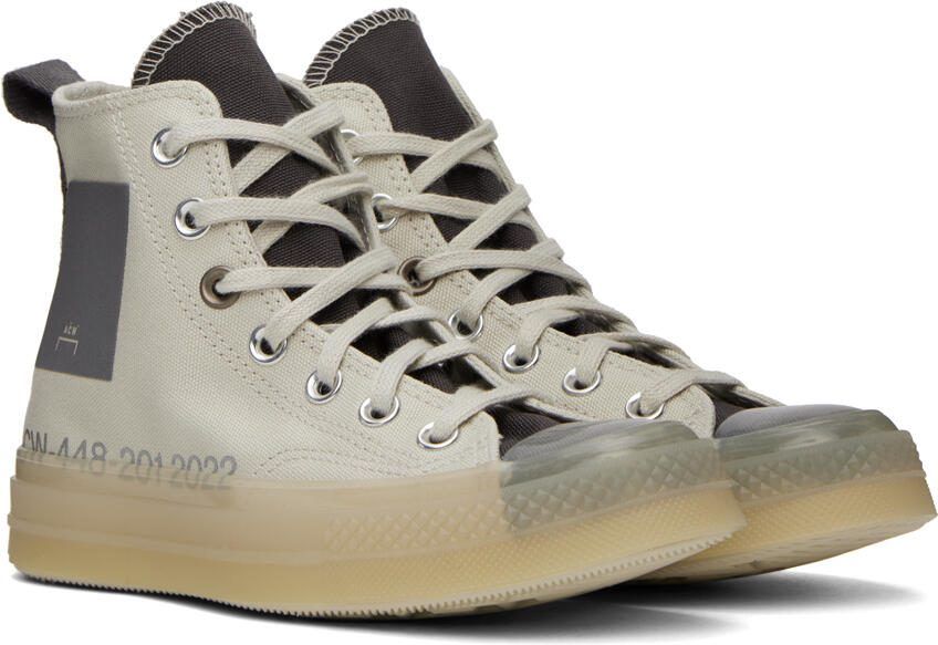Converse Off-White  Gray A-COLD-WALL* Edition Chuck 70 Sneakers - Picture 2