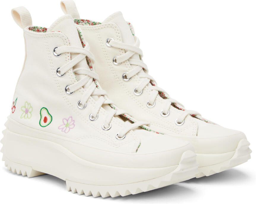 Converse Off-White Run Star Hike Sneakers - Picture 4
