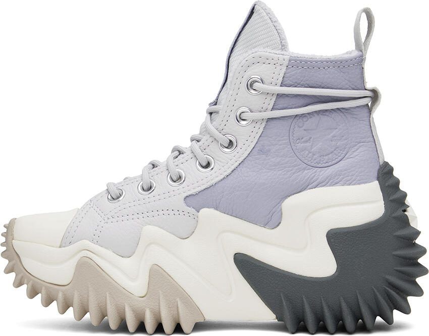 Converse Purple  Gray Counter Climate Run Star Motion Sneakers - Picture 3