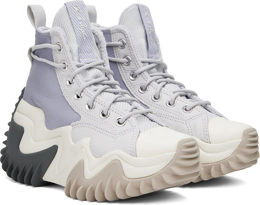 Converse Purple  Gray Counter Climate Run Star Motion Sneakers - Picture 2