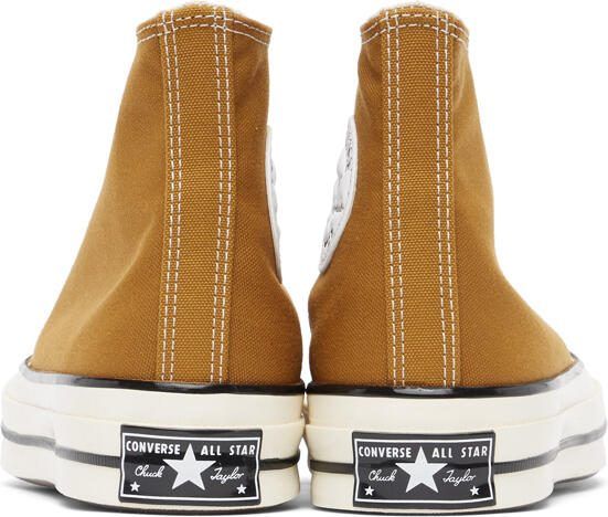 Converse Tan Chuck 70 Hi Sneakers - Picture 4