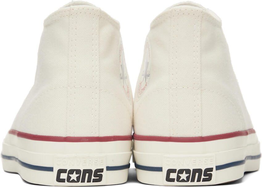 Converse White CTAS Pro Mid Sneakers