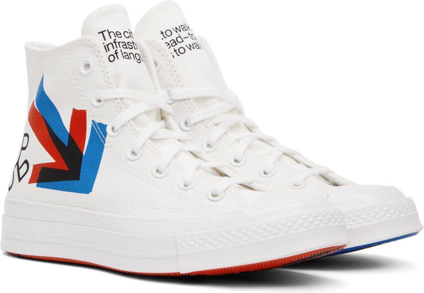 Converse White Patta  Experi tal Jetset Edition Chuck 70 Sneakers - Picture 2