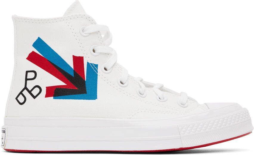 Converse White Patta  Experi tal Jetset Edition Chuck 70 Sneakers - Picture 6