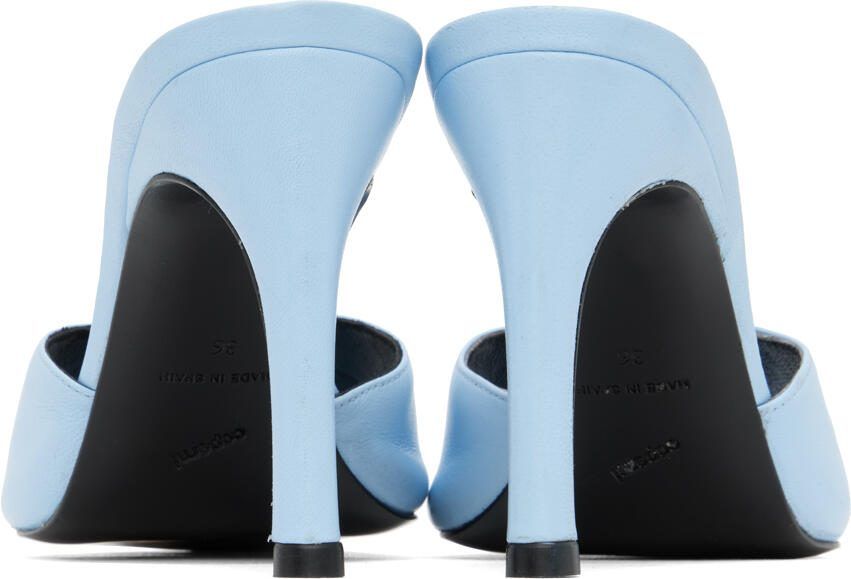 Coperni Blue Logo Mules - Picture 5