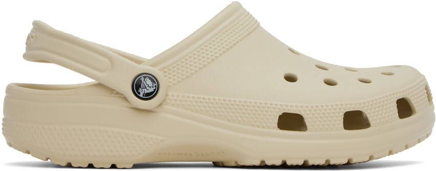 Crocs Off-White Classic Clogs - Picture 3