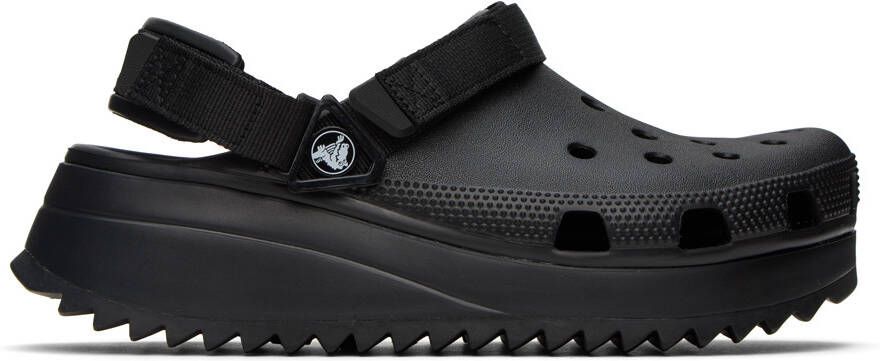 Crocs Black Hiker Clogs - Picture 6