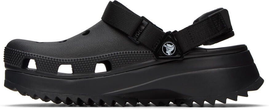 Crocs Black Hiker Clogs - Picture 3