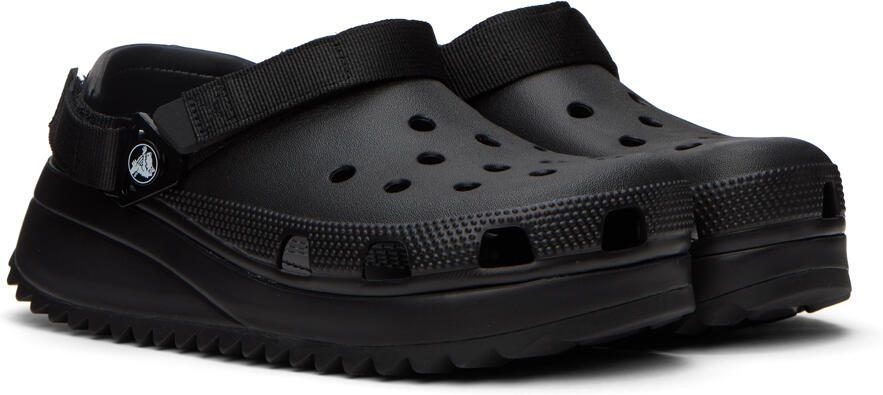 Crocs Black Hiker Clogs - Picture 2