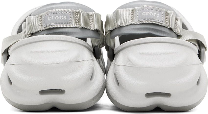 Crocs Off-White Echo Clogs - Picture 2
