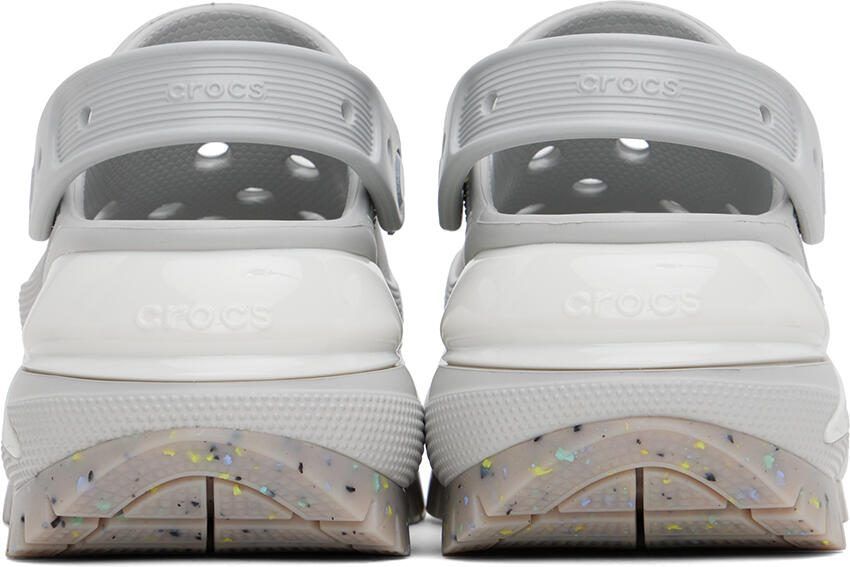 Crocs Gray Mega Crush Clogs