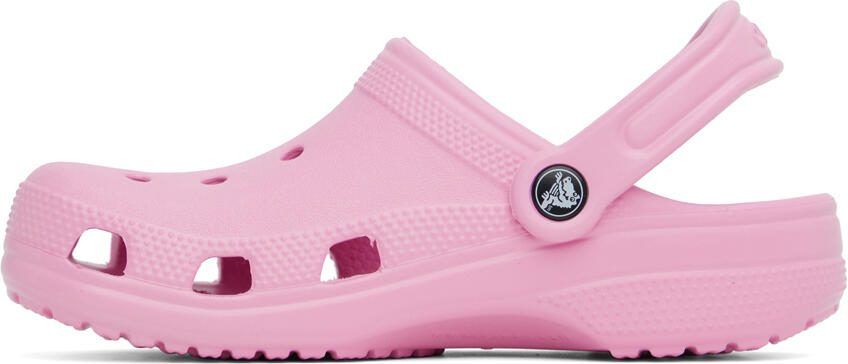 Crocs Pink Classic Clogs - Picture 3
