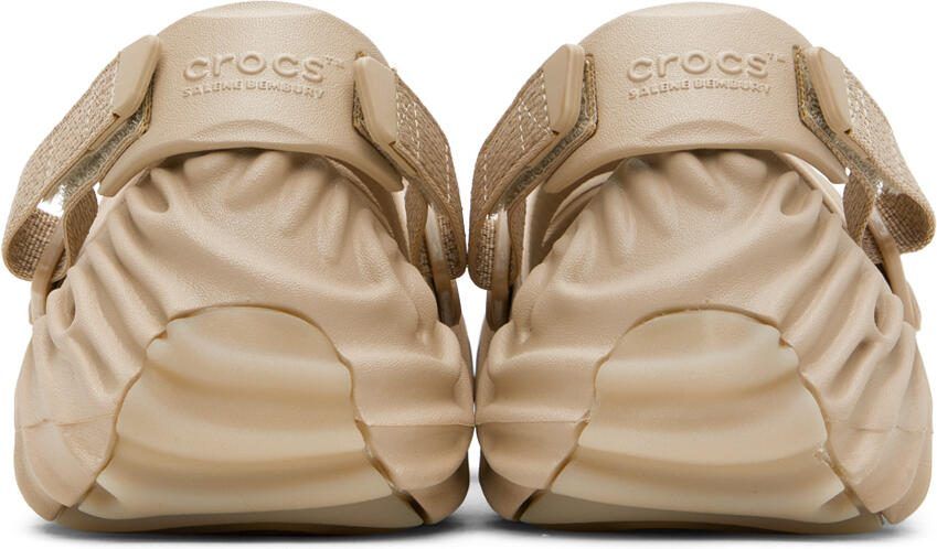Crocs Taupe Salehe Bembury Edition Pollex Clogs