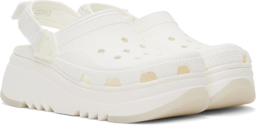 Crocs White Hiker Xscape Clogs - Picture 2