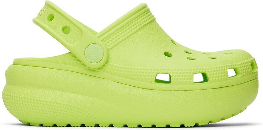 Crocs Kids Green Cutie Crush Clogs