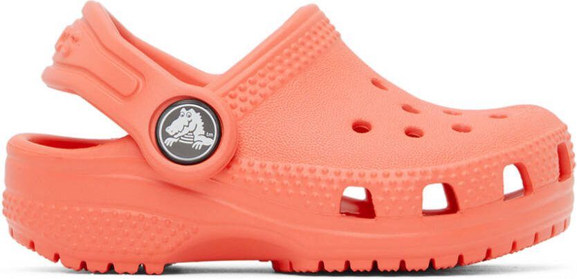 Crocs Kids Orange Classic Clogs