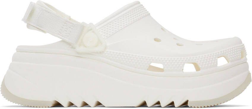 Crocs White Hiker Xscape Clogs - Picture 5