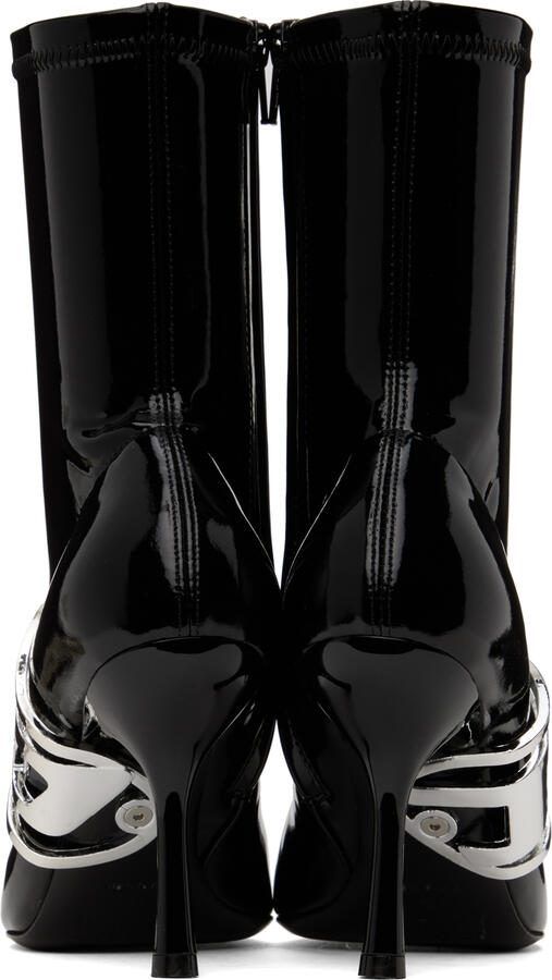 Diesel Black D-Eclipse BT Ankle Boots - Picture 5