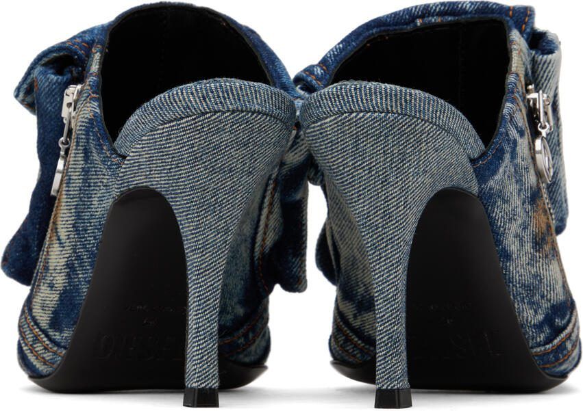 Diesel Blue D-Venus Pocket ML Mules