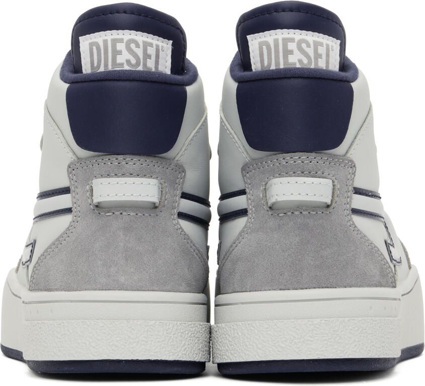 Diesel Off-White  Red S-Ukiyo Mid X Sneakers - Picture 2