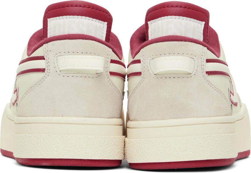 Diesel Off-White  Red S-Ukiyo Low X Sneakers