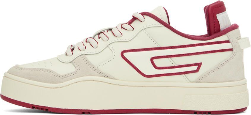 Diesel Off-White  Red S-Ukiyo Low X Sneakers - Picture 3