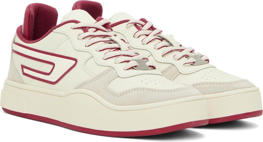 Diesel Off-White  Red S-Ukiyo Low X Sneakers - Picture 2