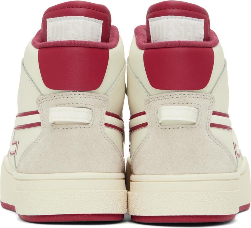 Diesel Off-White  Red S-Ukiyo Mid X Sneakers
