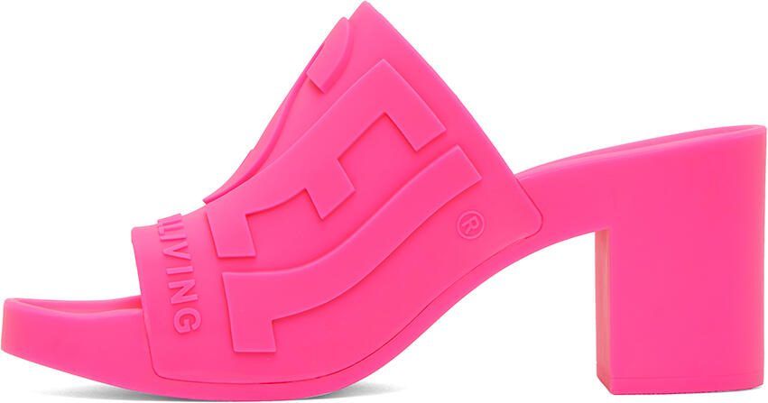Diesel Pink Pamela Heeled Sandals - Picture 3