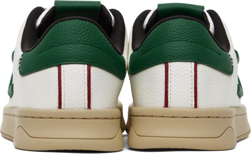 Diesel White  Green S-Athene Low Sneakers