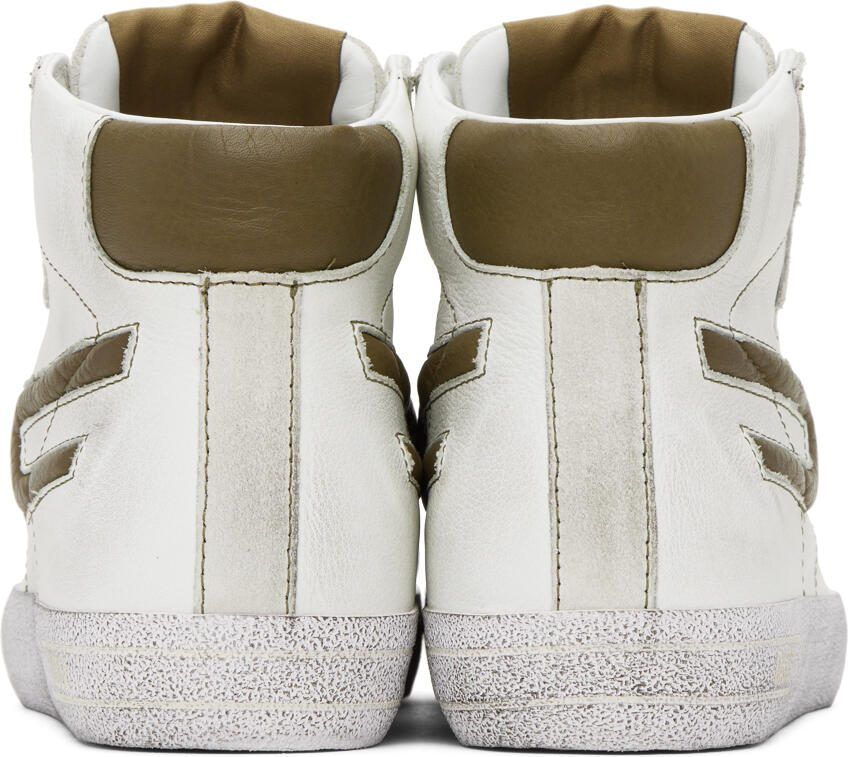 Diesel White S-Leroji Mid Sneakers