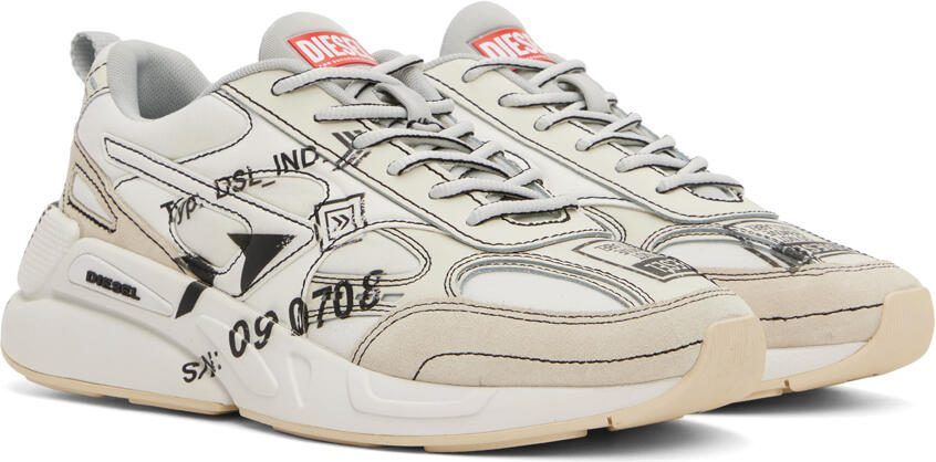 Diesel White S-Serendipity Sport Sneakers - Picture 2