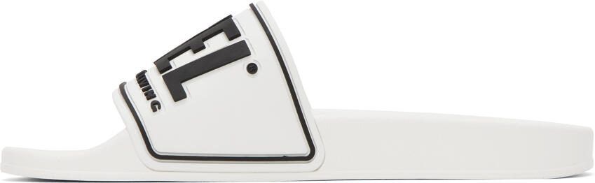 Diesel White Sa-Mayemi Cc Slides - Picture 4