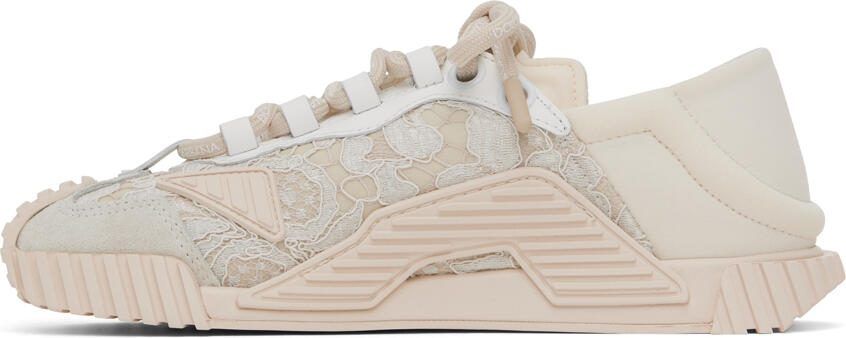 Dolce  Gabbana Beige NS1 Sneakers - Picture 3