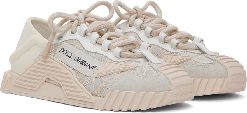 Dolce  Gabbana Beige NS1 Sneakers