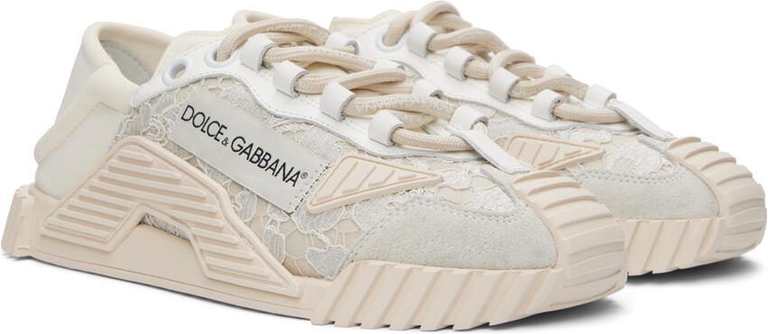 Dolce  Gabbana Beige NS1 Sneakers - Picture 2