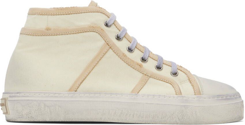 Dolce  Gabbana Beige Vintage Re-Edition Sneakers - Picture 5
