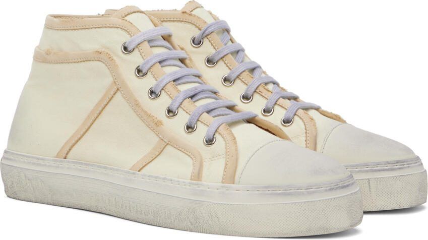Dolce  Gabbana Beige Vintage Re-Edition Sneakers - Picture 2
