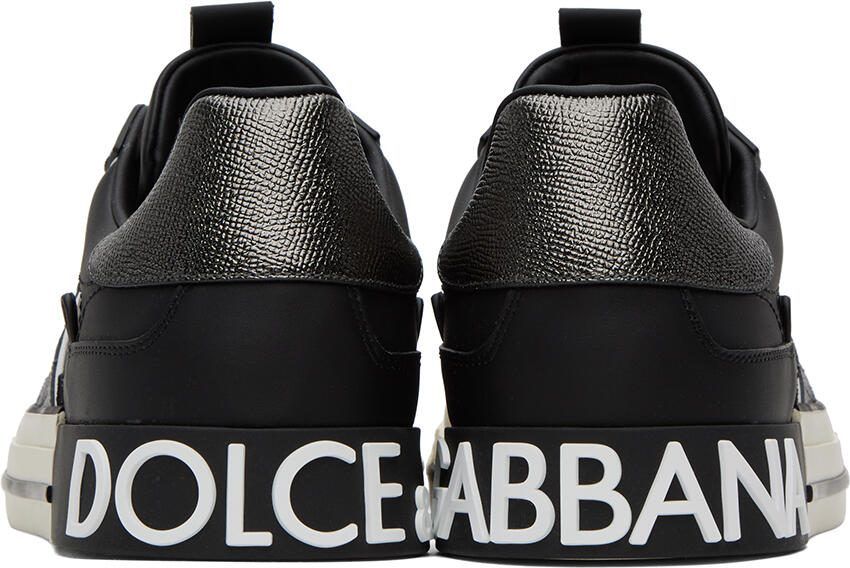 Dolce  Gabbana Black 2.Zero Custom Sneakers