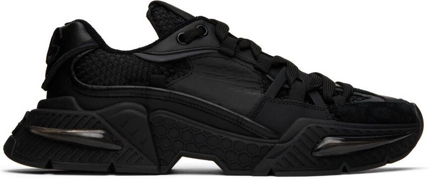 Dolce  Gabbana Black Airmaster Sneakers - Picture 5