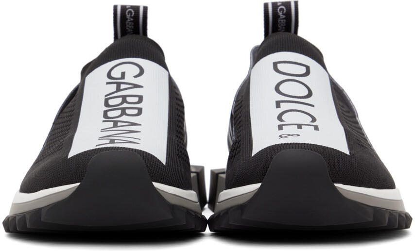 Dolce  Gabbana Black  White Sorrento Sneakers - Picture 3