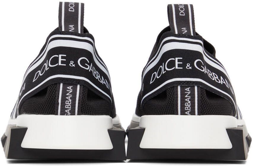 Dolce  Gabbana Black  White Sorrento Sneakers - Picture 2