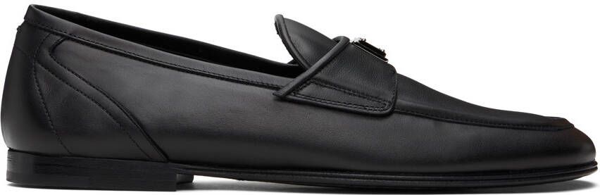 Dolce  Gabbana Black Ariosto Loafers